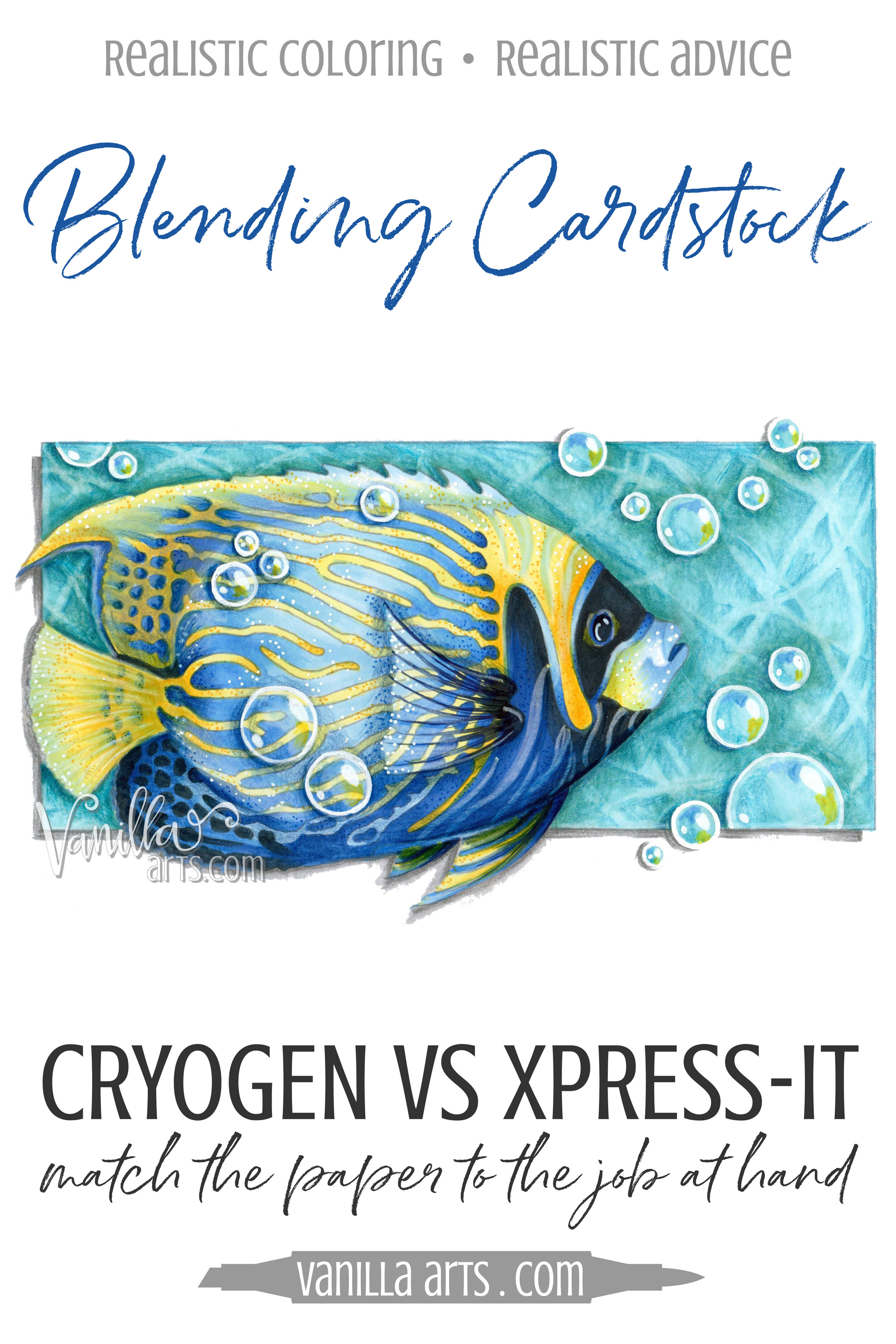 Head to Head: Blending Cardstocks- Cryogen versus X-Press It